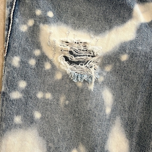 GOOD AMERICAN Acid Wash 90’s Style Jeans Size 6/28 - Picture 5 of 9
